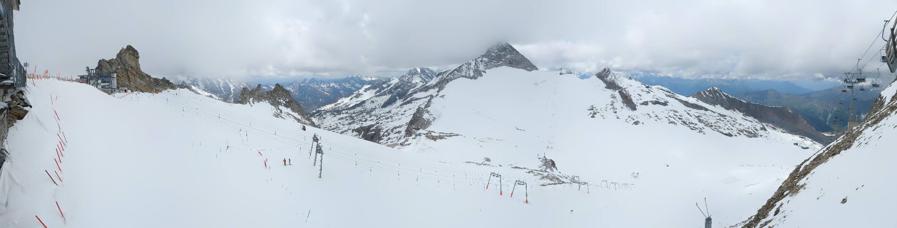 Archiv Foto Webcam Hintertuxer Gletscher - Ausblick Gefrorene Wand