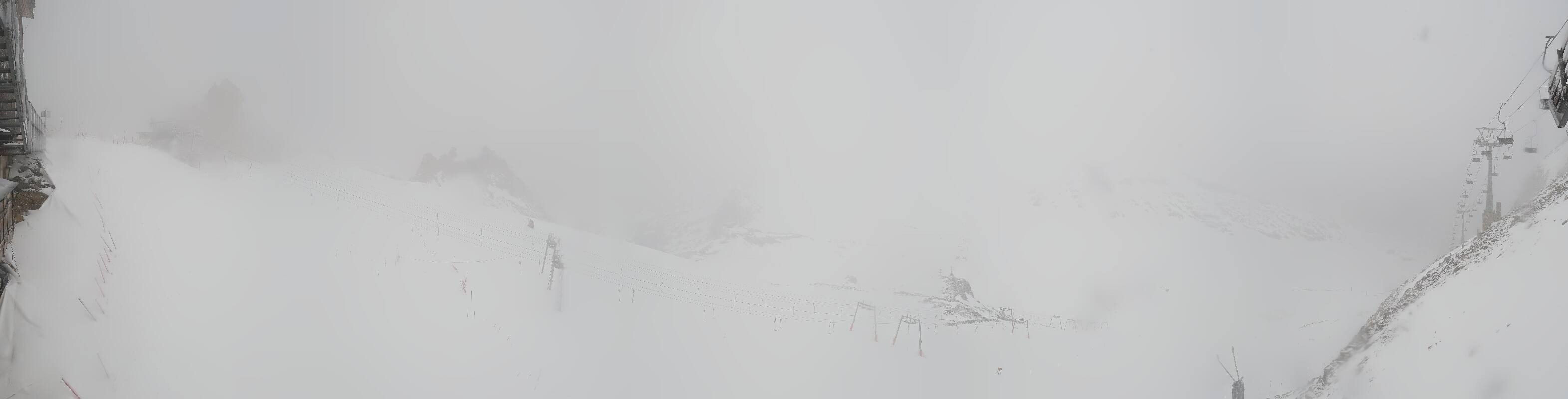 Archiv Foto Webcam Hintertuxer Gletscher - Ausblick Gefrorene Wand