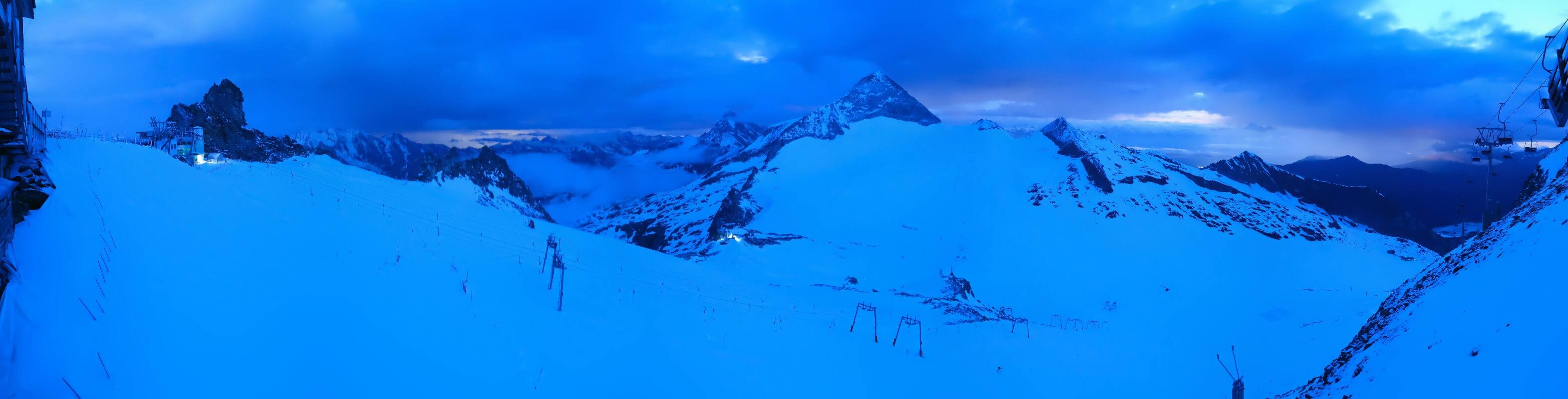 Archiv Foto Webcam Hintertuxer Gletscher - Ausblick Gefrorene Wand