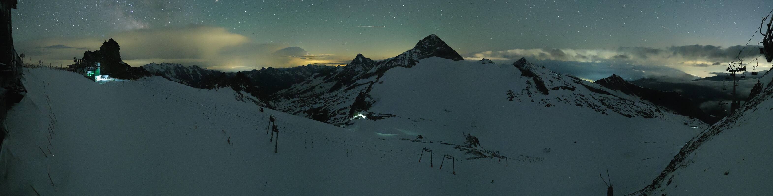 Archiv Foto Webcam Hintertuxer Gletscher - Ausblick Gefrorene Wand