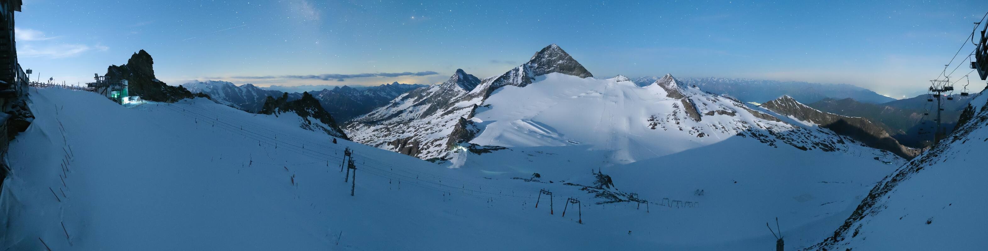 Archiv Foto Webcam Hintertuxer Gletscher - Ausblick Gefrorene Wand