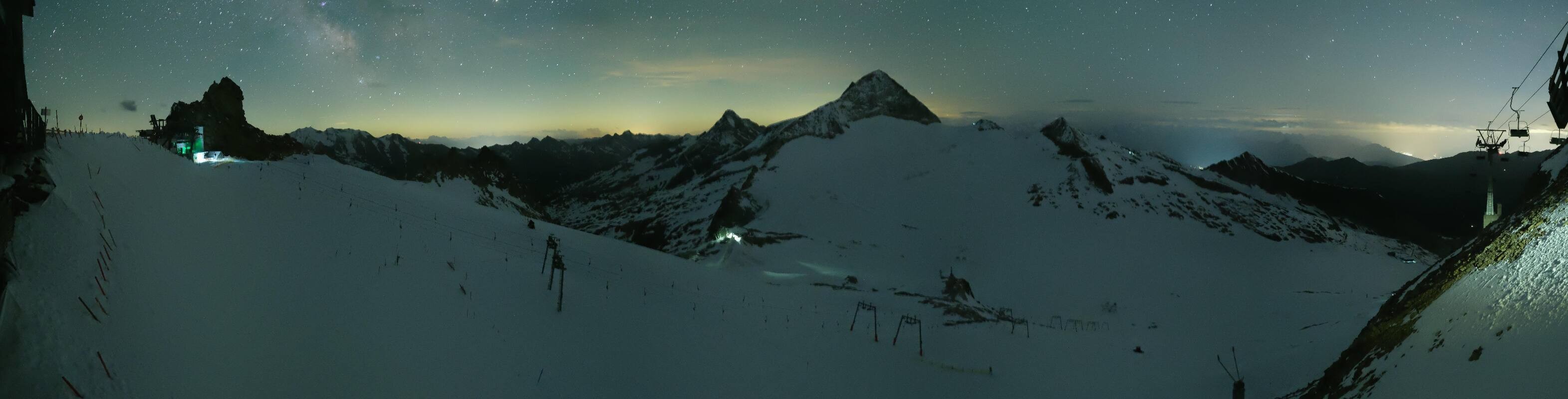 Archiv Foto Webcam Hintertuxer Gletscher - Ausblick Gefrorene Wand