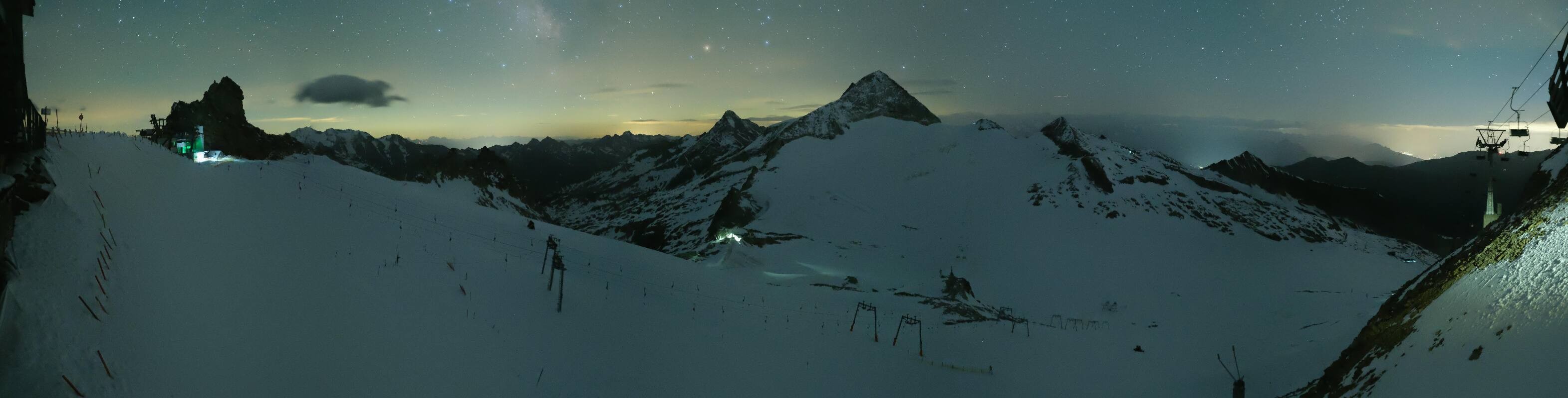 Archiv Foto Webcam Hintertuxer Gletscher - Ausblick Gefrorene Wand