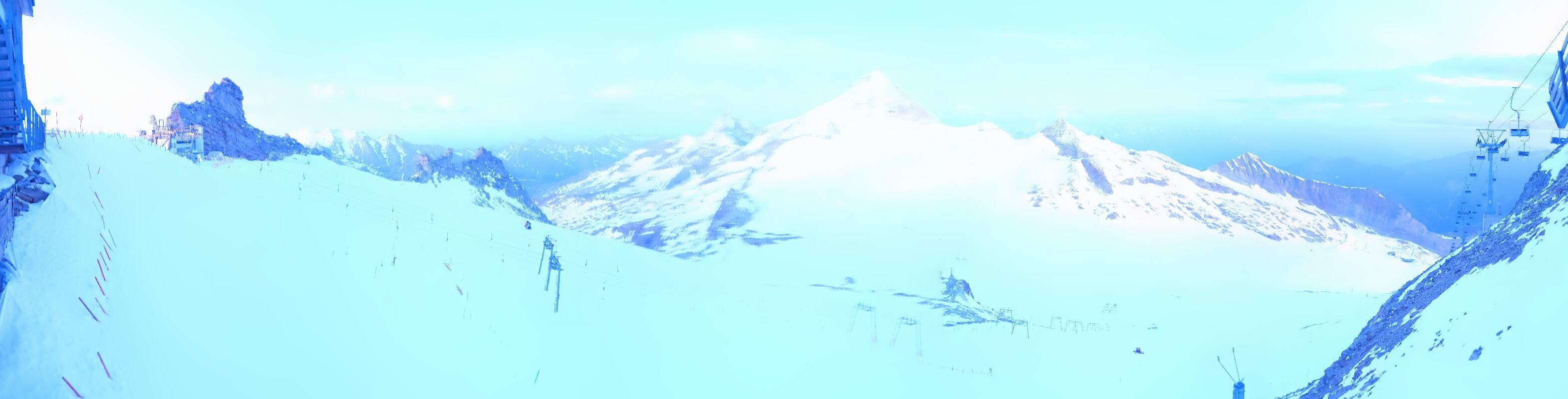 Archiv Foto Webcam Hintertuxer Gletscher - Ausblick Gefrorene Wand