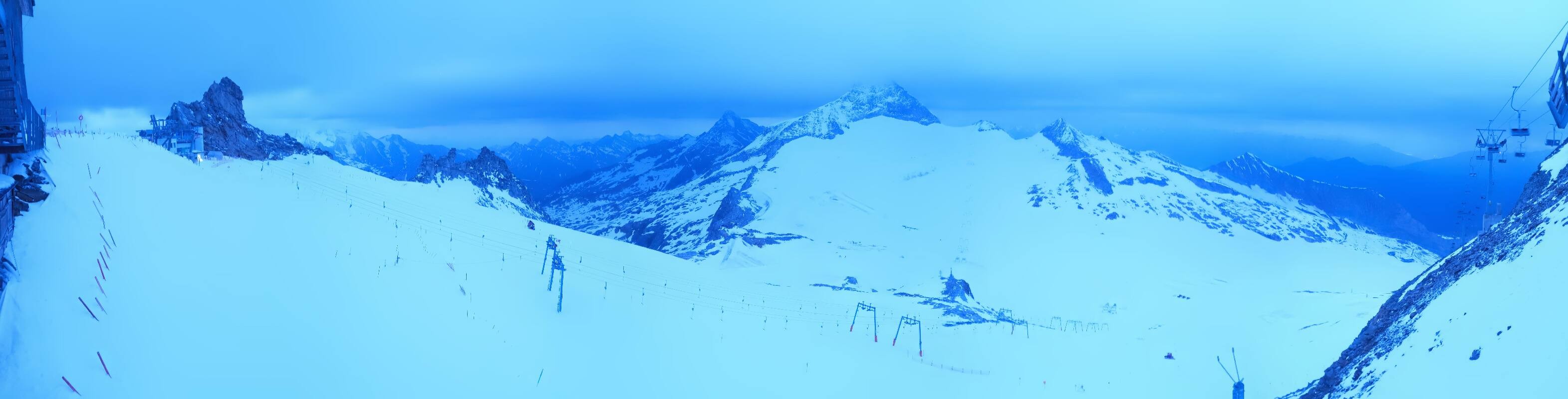 Archiv Foto Webcam Hintertuxer Gletscher - Ausblick Gefrorene Wand