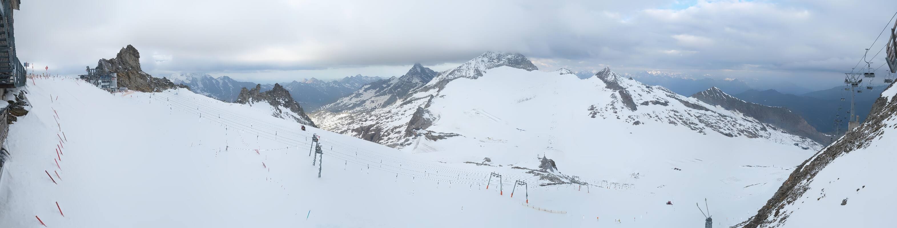 Archiv Foto Webcam Hintertuxer Gletscher - Ausblick Gefrorene Wand