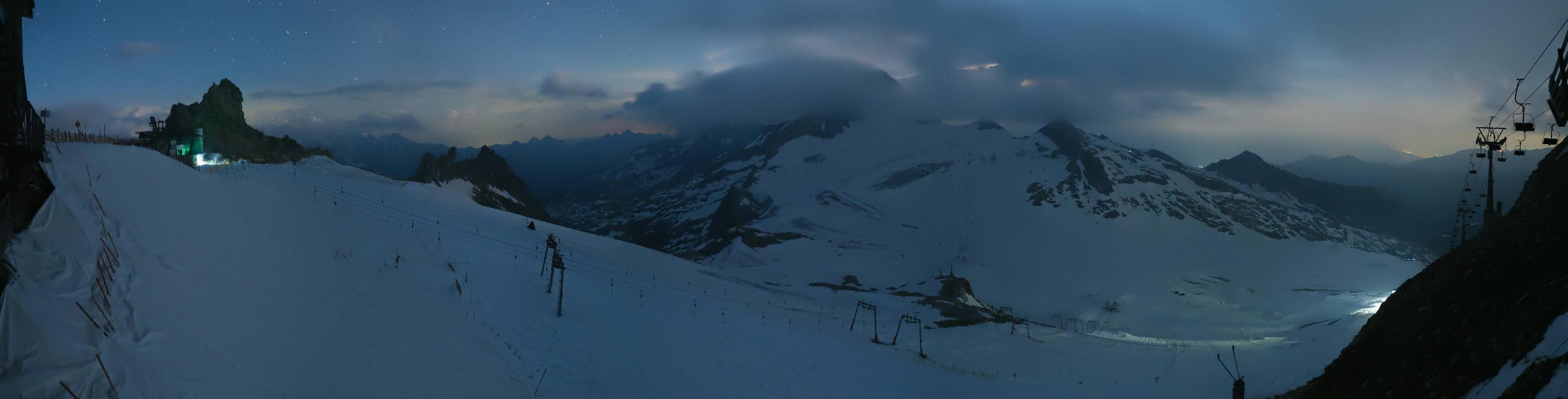 Archiv Foto Webcam Hintertuxer Gletscher - Ausblick Gefrorene Wand