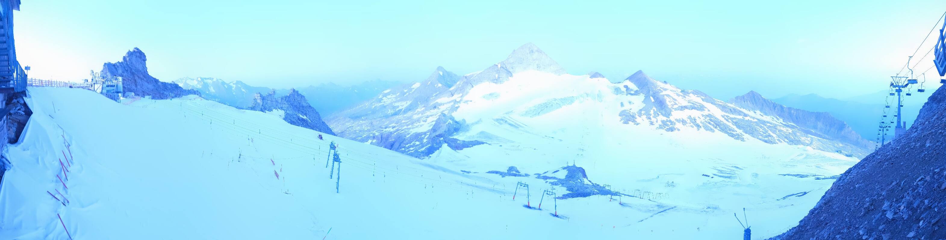 Archiv Foto Webcam Hintertuxer Gletscher - Ausblick Gefrorene Wand