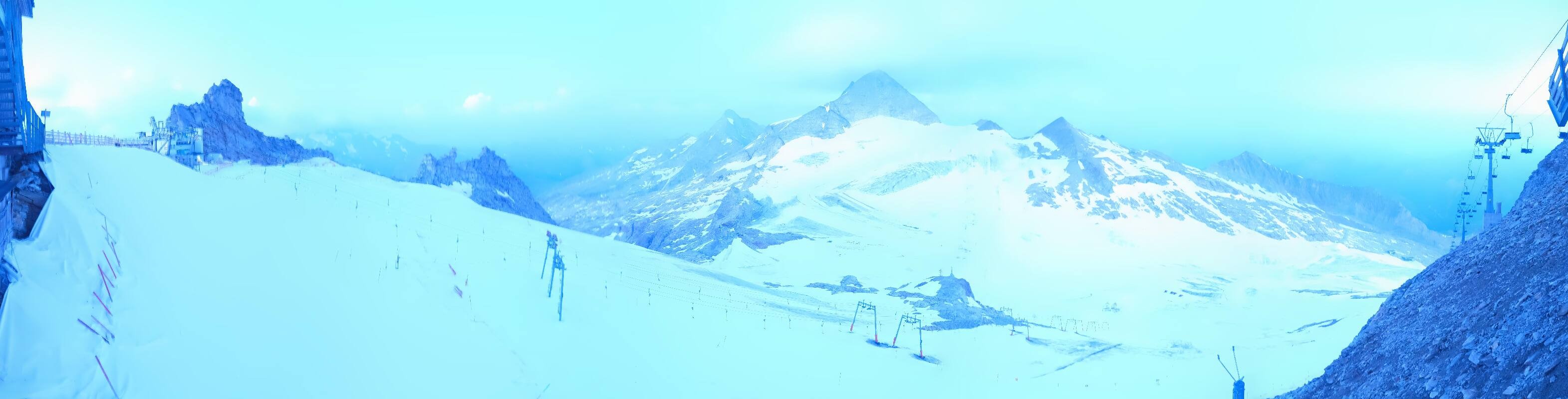 Archiv Foto Webcam Hintertuxer Gletscher - Ausblick Gefrorene Wand