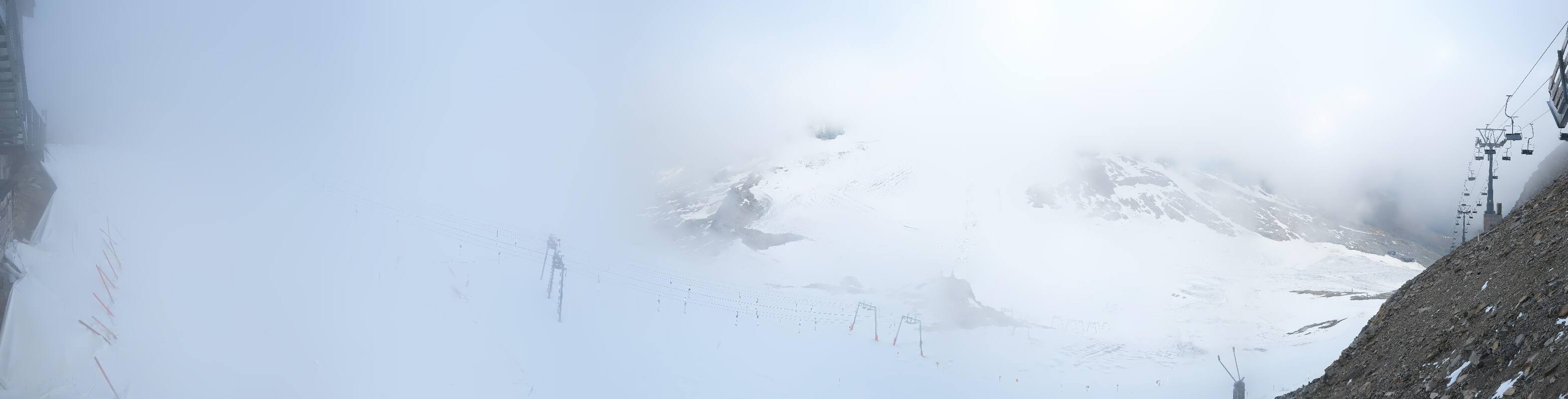 Archiv Foto Webcam Hintertuxer Gletscher - Ausblick Gefrorene Wand
