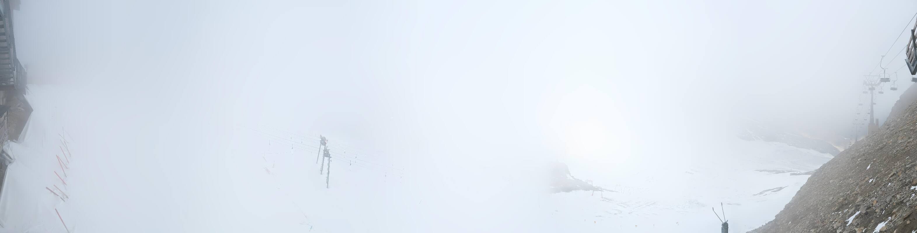 Archiv Foto Webcam Hintertuxer Gletscher - Ausblick Gefrorene Wand