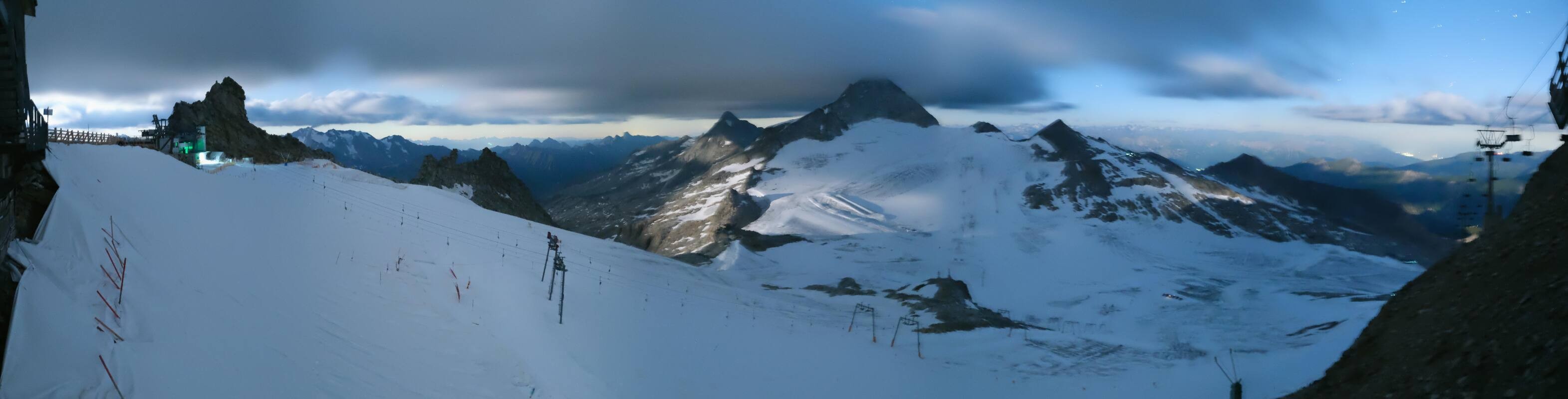 Archiv Foto Webcam Hintertuxer Gletscher - Ausblick Gefrorene Wand