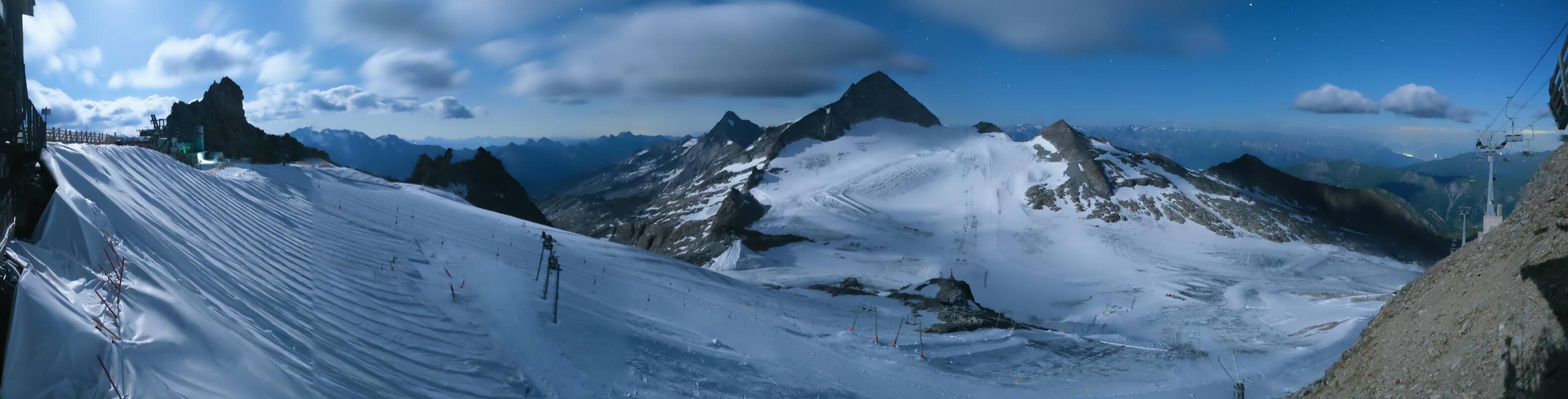 Archiv Foto Webcam Hintertuxer Gletscher - Ausblick Gefrorene Wand