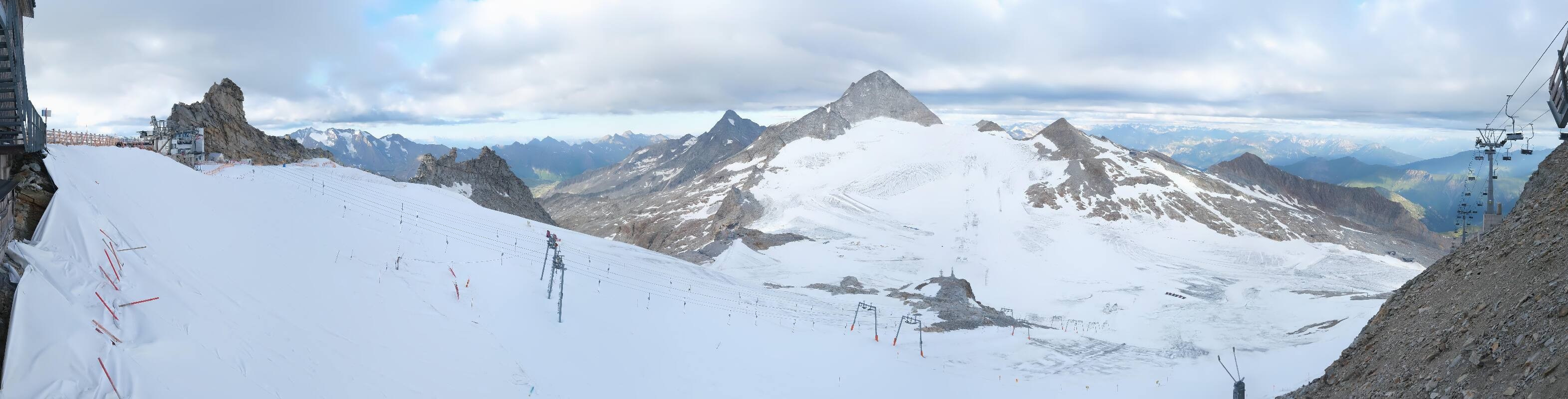 Archiv Foto Webcam Hintertuxer Gletscher - Ausblick Gefrorene Wand