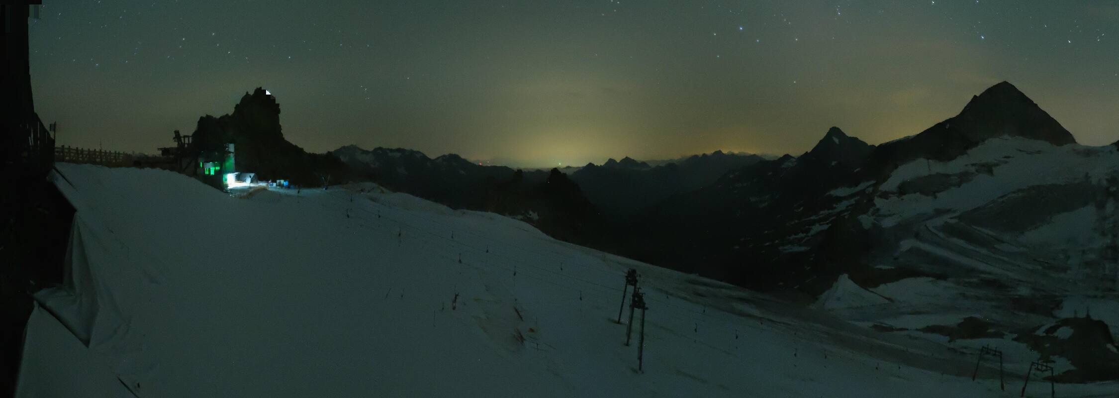 Archiv Foto Webcam Hintertuxer Gletscher - Ausblick Gefrorene Wand