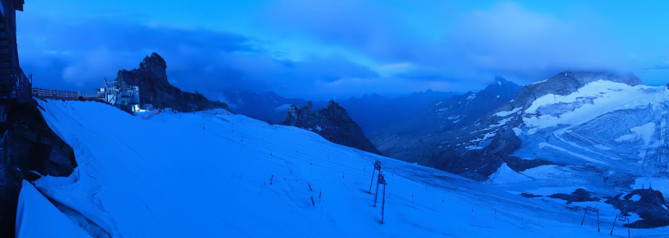 Archiv Foto Webcam Hintertuxer Gletscher - Ausblick Gefrorene Wand