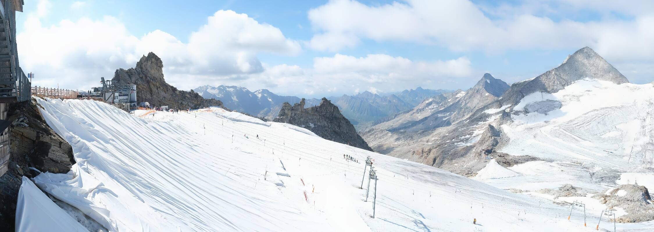 Archiv Foto Webcam Hintertuxer Gletscher - Ausblick Gefrorene Wand