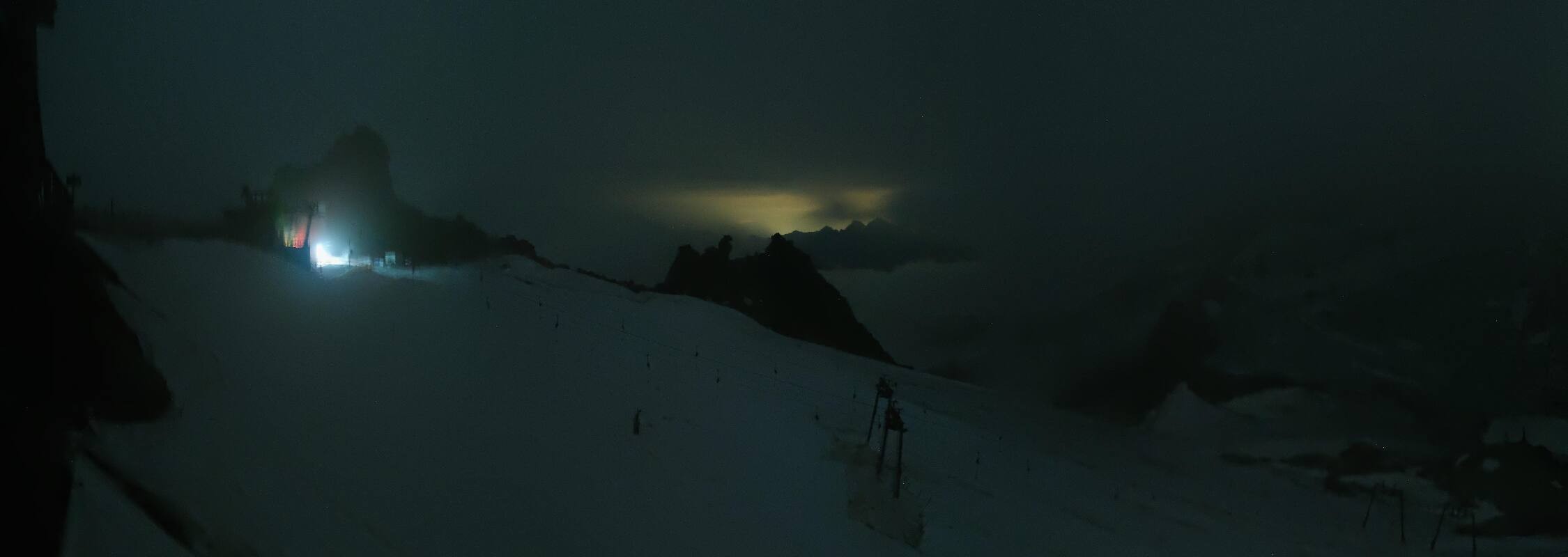 Archiv Foto Webcam Hintertuxer Gletscher - Ausblick Gefrorene Wand