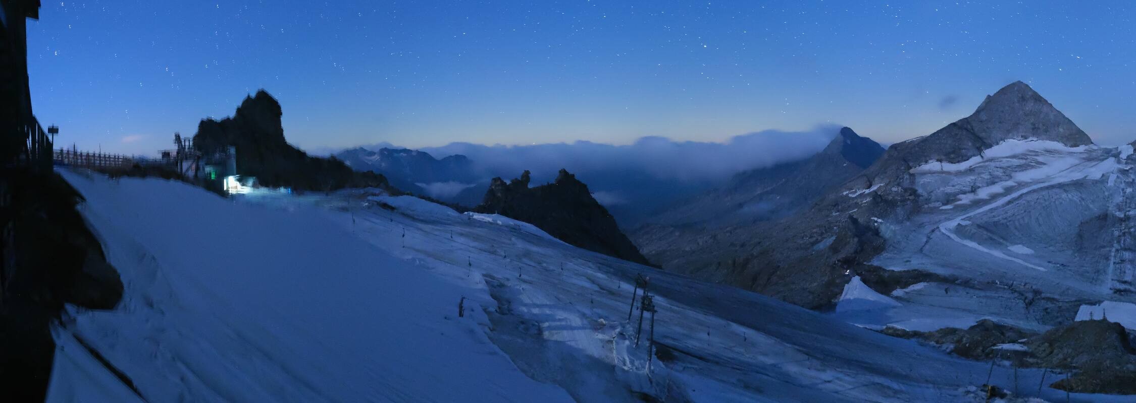 Archiv Foto Webcam Hintertuxer Gletscher - Ausblick Gefrorene Wand