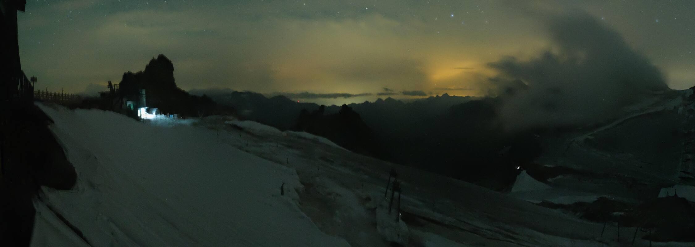 Archiv Foto Webcam Hintertuxer Gletscher - Ausblick Gefrorene Wand