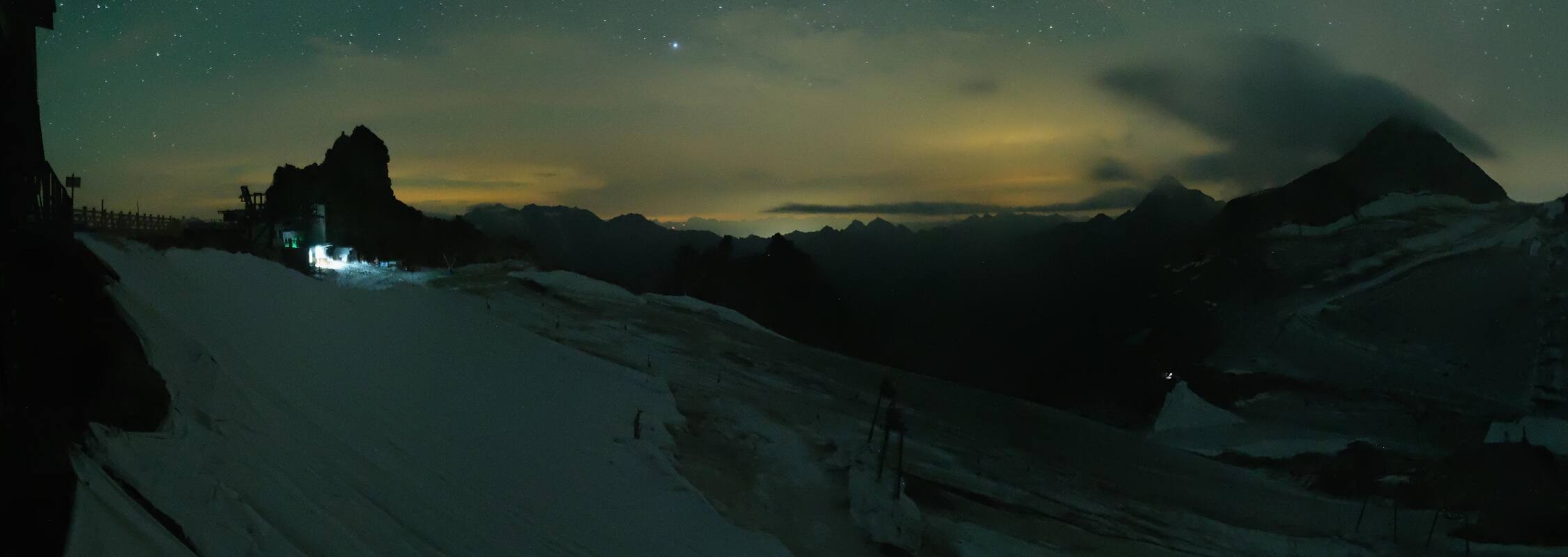 Archiv Foto Webcam Hintertuxer Gletscher - Ausblick Gefrorene Wand