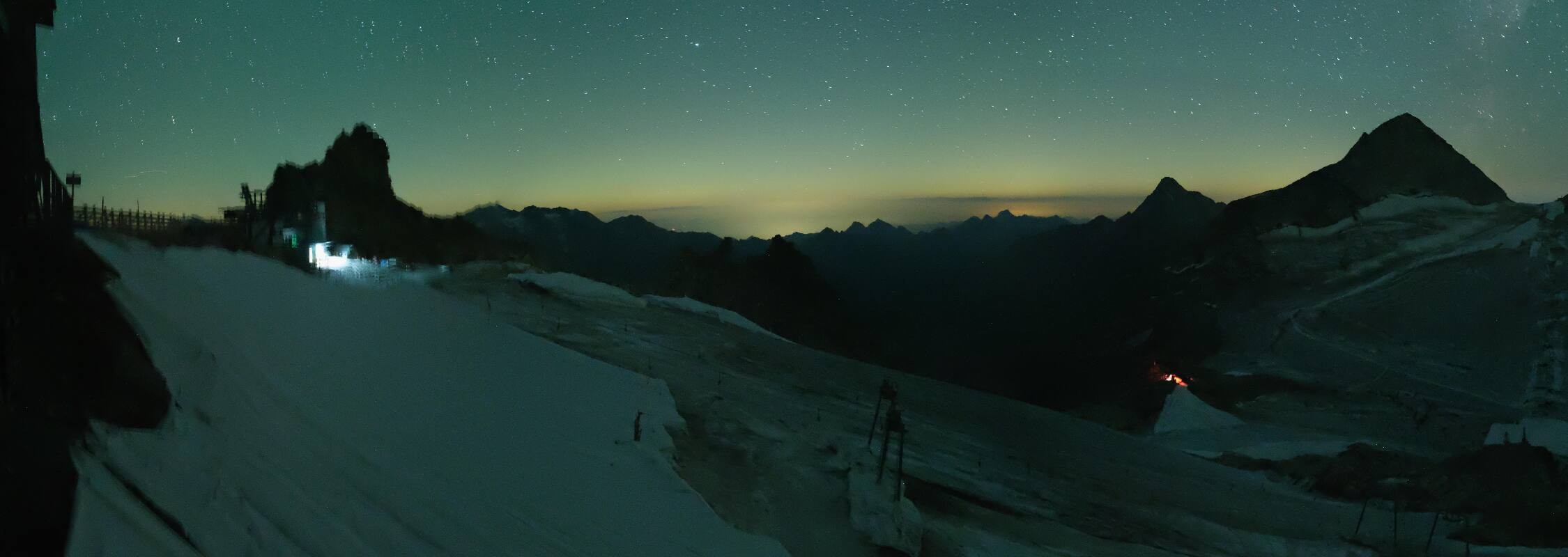 Archiv Foto Webcam Hintertuxer Gletscher - Ausblick Gefrorene Wand
