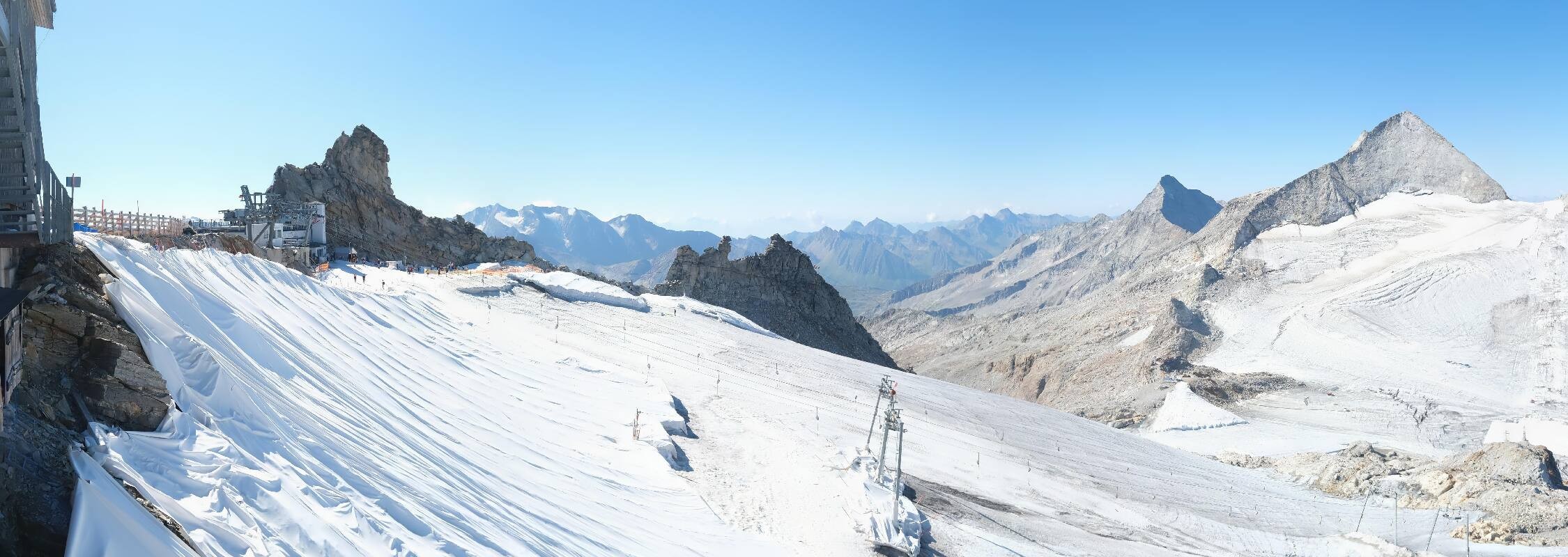Archiv Foto Webcam Hintertuxer Gletscher - Ausblick Gefrorene Wand