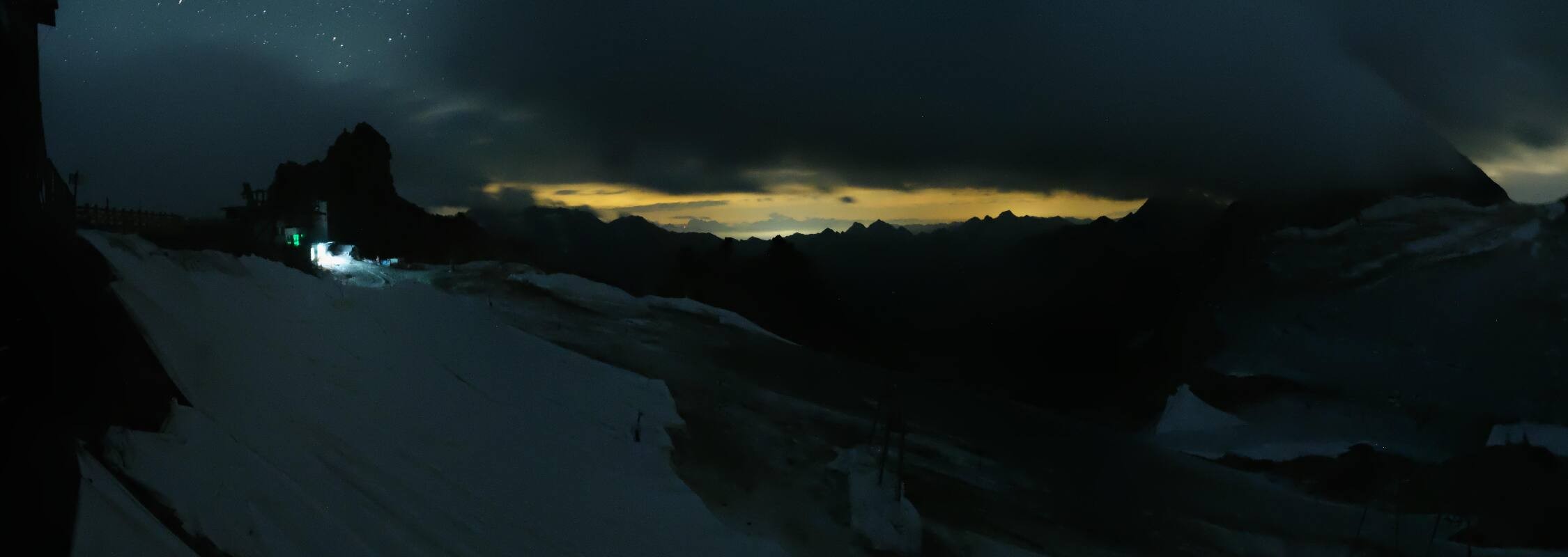 Archiv Foto Webcam Hintertuxer Gletscher - Ausblick Gefrorene Wand