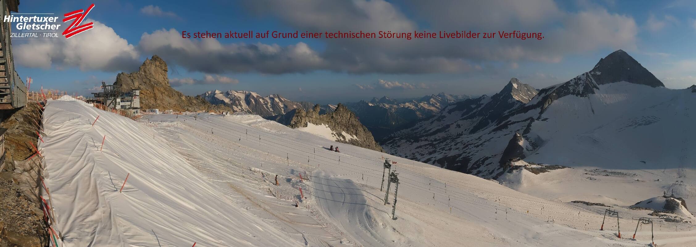 Archiv Foto Webcam Hintertuxer Gletscher - Ausblick Gefrorene Wand