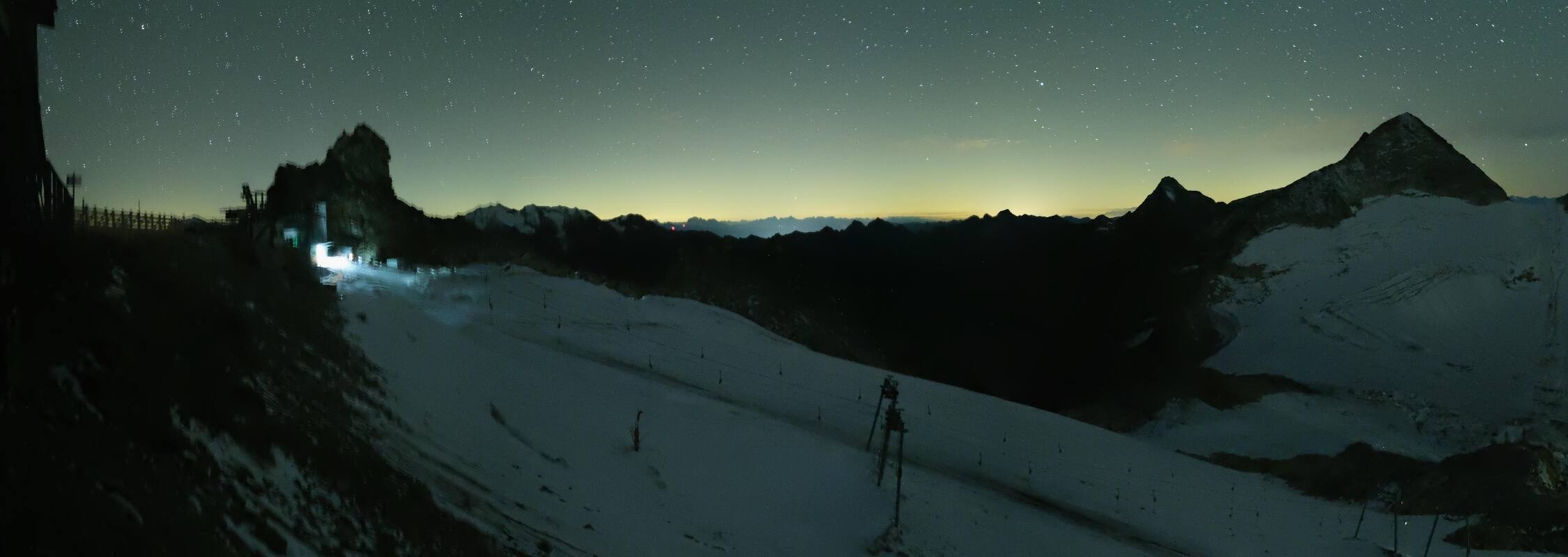 Archiv Foto Webcam Hintertuxer Gletscher - Ausblick Gefrorene Wand