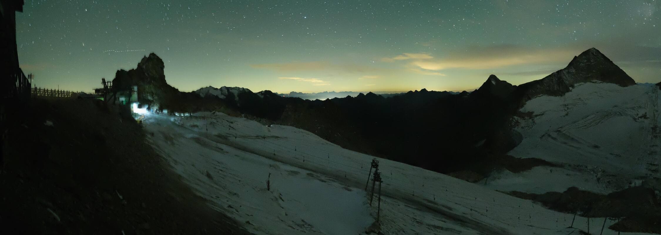 Archiv Foto Webcam Hintertuxer Gletscher - Ausblick Gefrorene Wand