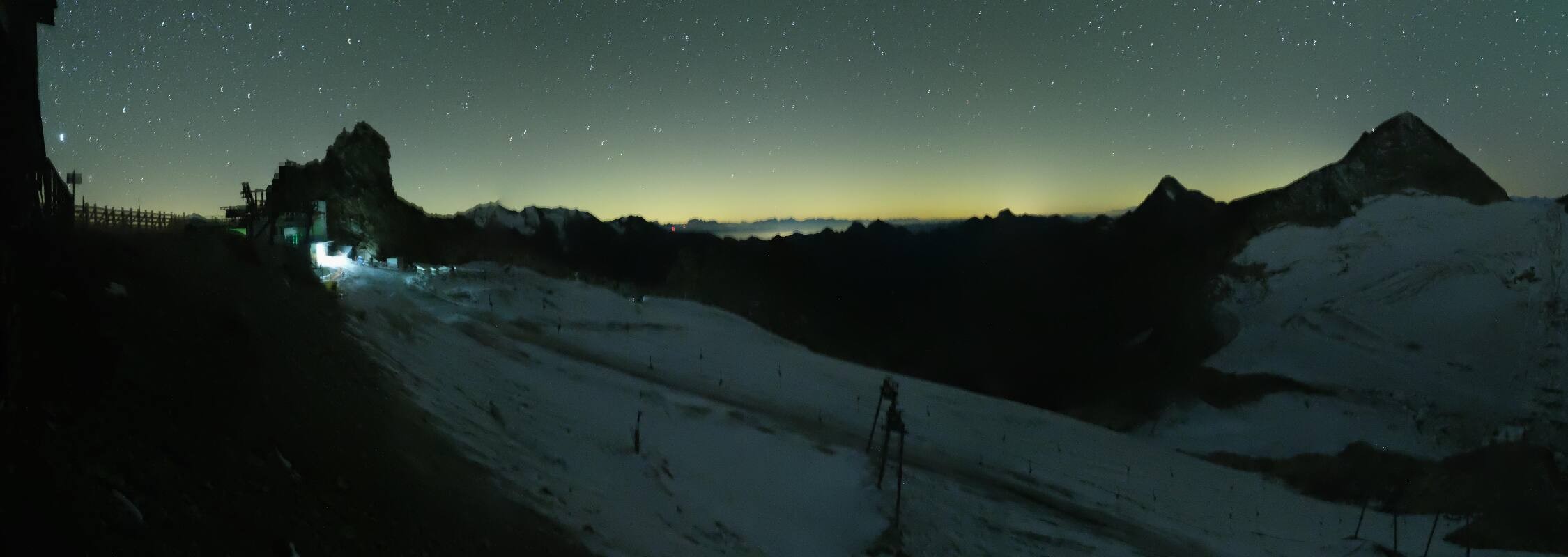 Archiv Foto Webcam Hintertuxer Gletscher - Ausblick Gefrorene Wand