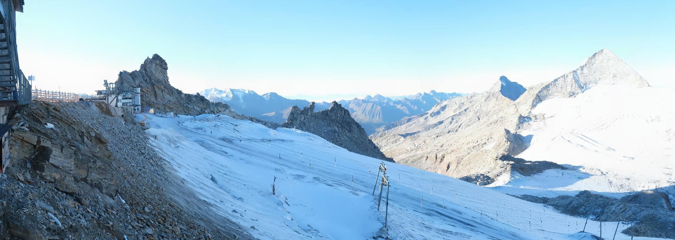 Archiv Foto Webcam Hintertuxer Gletscher - Ausblick Gefrorene Wand