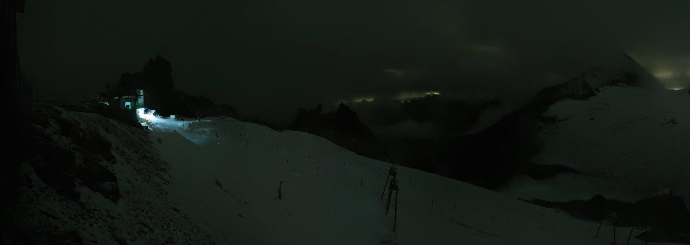 Archiv Foto Webcam Hintertuxer Gletscher - Ausblick Gefrorene Wand