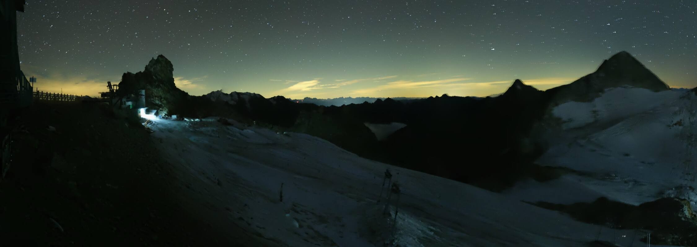 Archiv Foto Webcam Hintertuxer Gletscher - Ausblick Gefrorene Wand