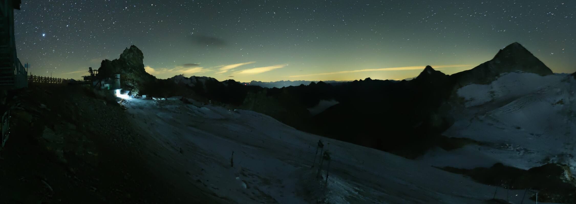 Archiv Foto Webcam Hintertuxer Gletscher - Ausblick Gefrorene Wand