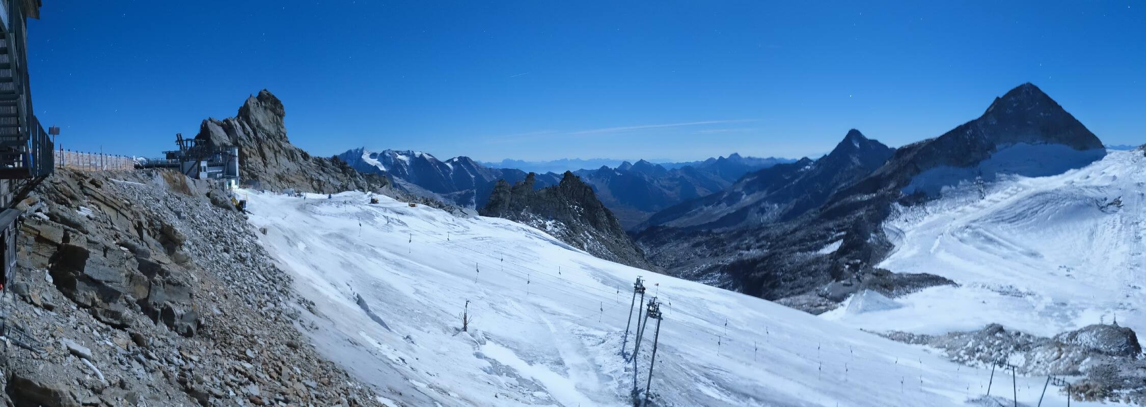 Archiv Foto Webcam Hintertuxer Gletscher - Ausblick Gefrorene Wand