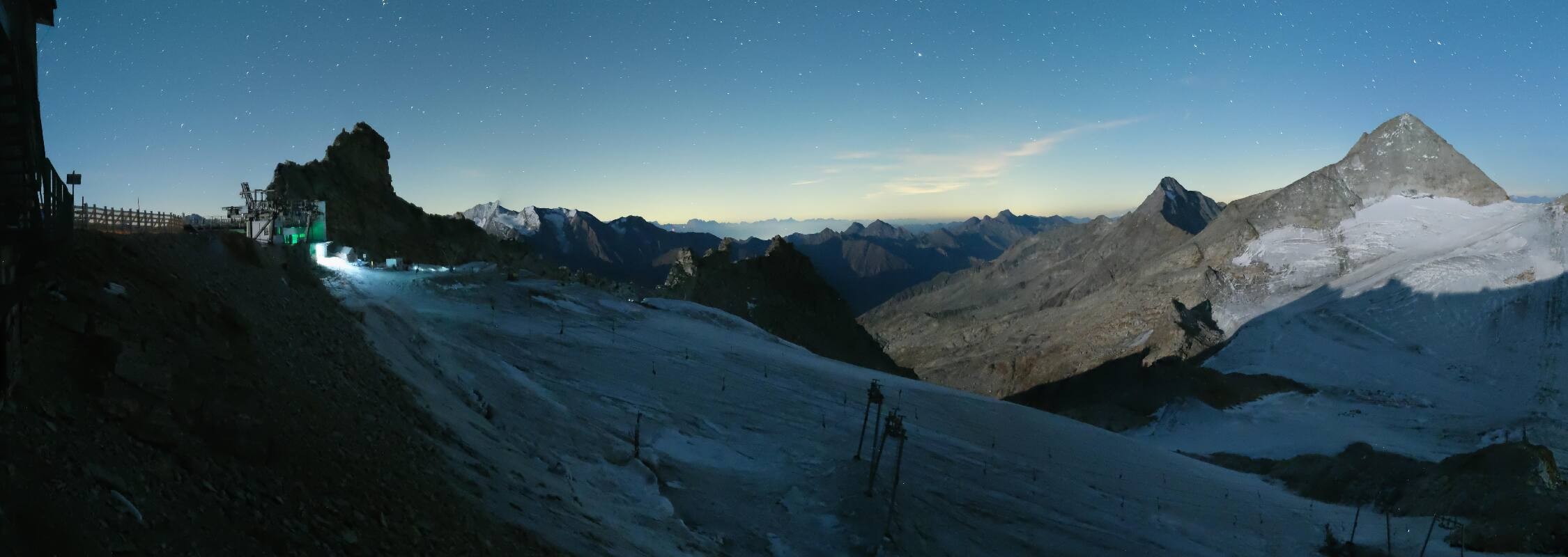 Archiv Foto Webcam Hintertuxer Gletscher - Ausblick Gefrorene Wand