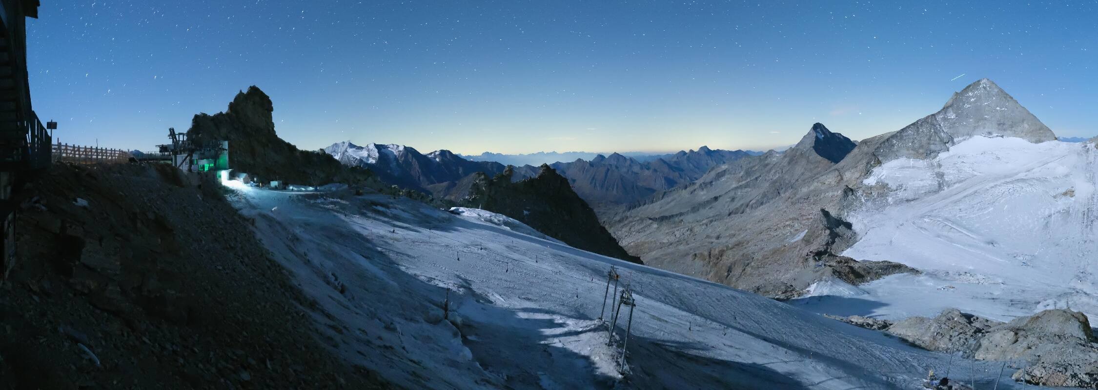 Archiv Foto Webcam Hintertuxer Gletscher - Ausblick Gefrorene Wand