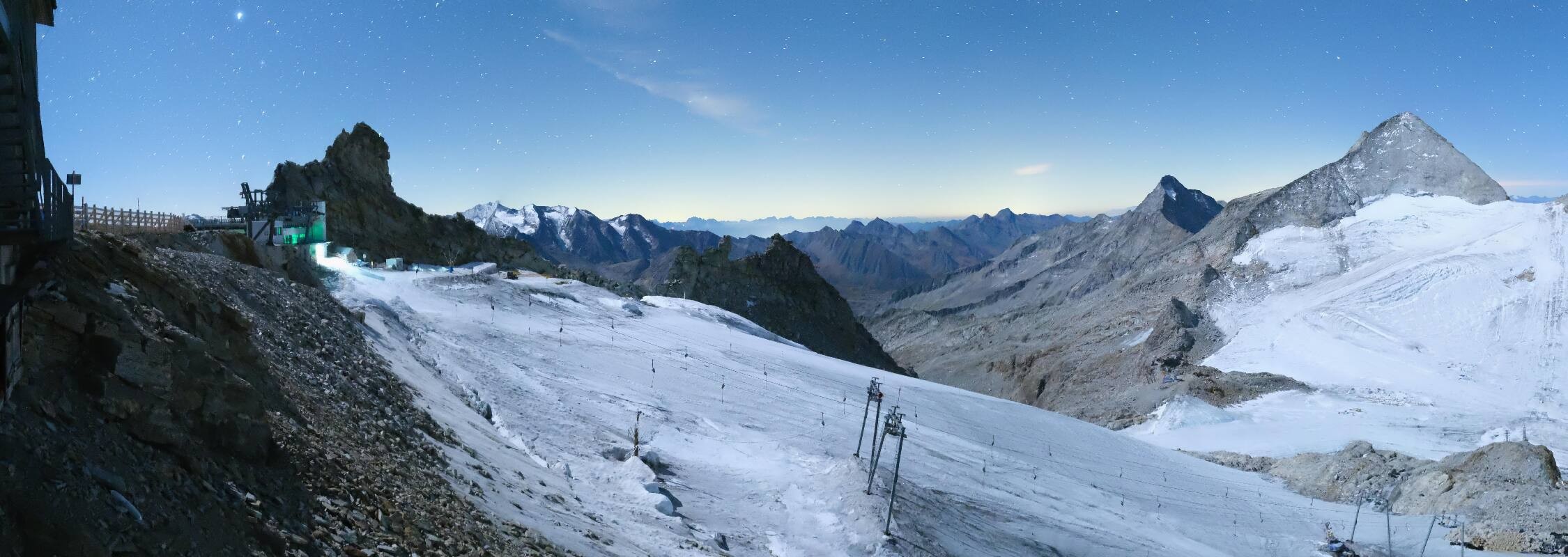 Archiv Foto Webcam Hintertuxer Gletscher - Ausblick Gefrorene Wand