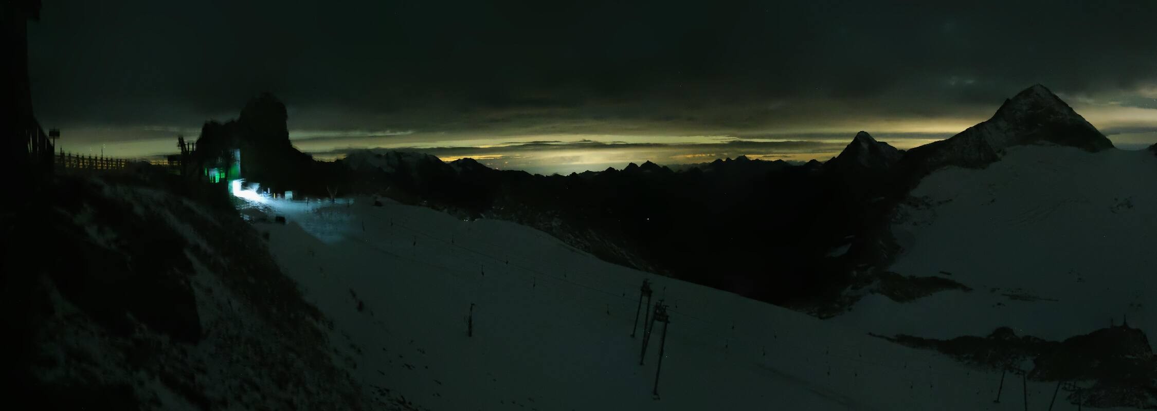 Archiv Foto Webcam Hintertuxer Gletscher - Ausblick Gefrorene Wand
