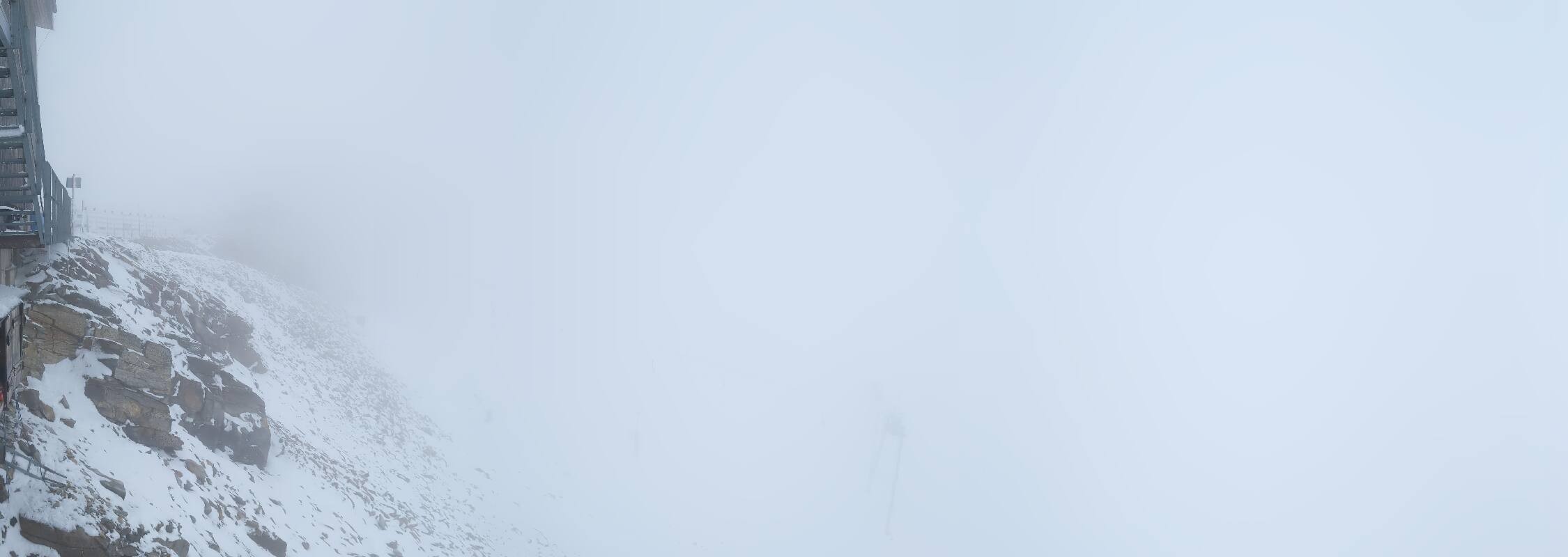 Archiv Foto Webcam Hintertuxer Gletscher - Ausblick Gefrorene Wand