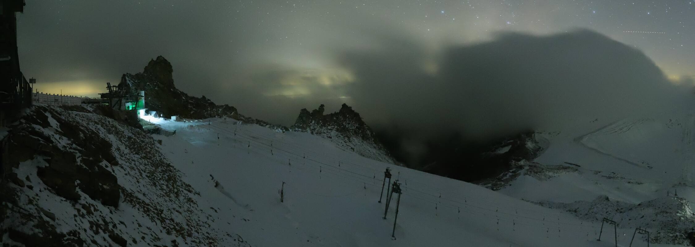 Archiv Foto Webcam Hintertuxer Gletscher - Ausblick Gefrorene Wand