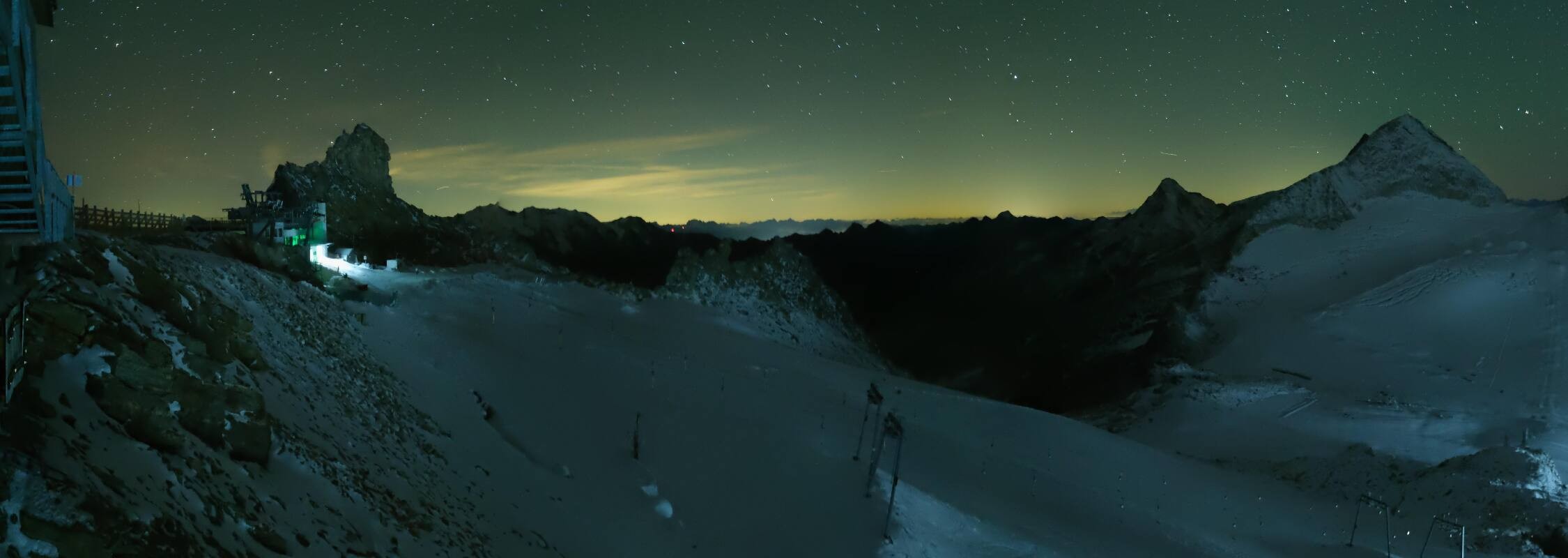 Archiv Foto Webcam Hintertuxer Gletscher - Ausblick Gefrorene Wand