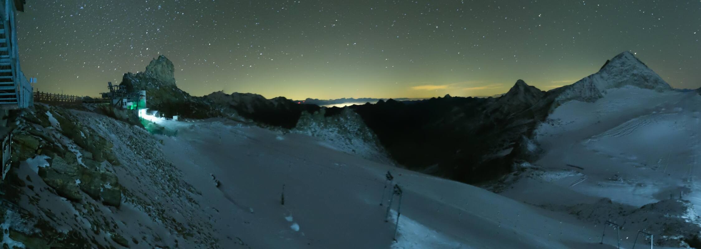 Archiv Foto Webcam Hintertuxer Gletscher - Ausblick Gefrorene Wand
