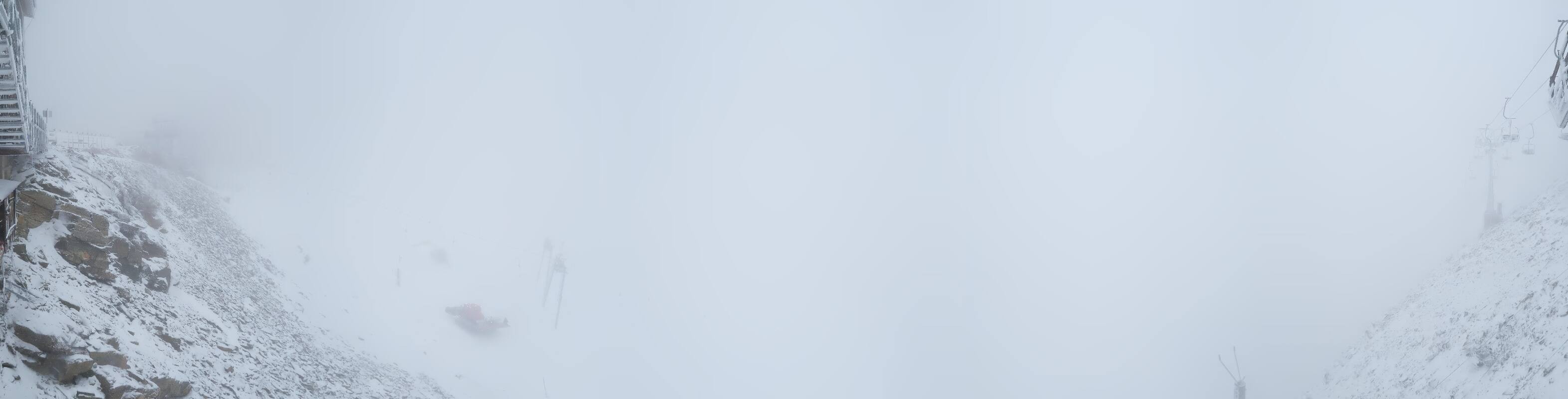 Archiv Foto Webcam Hintertuxer Gletscher - Ausblick Gefrorene Wand