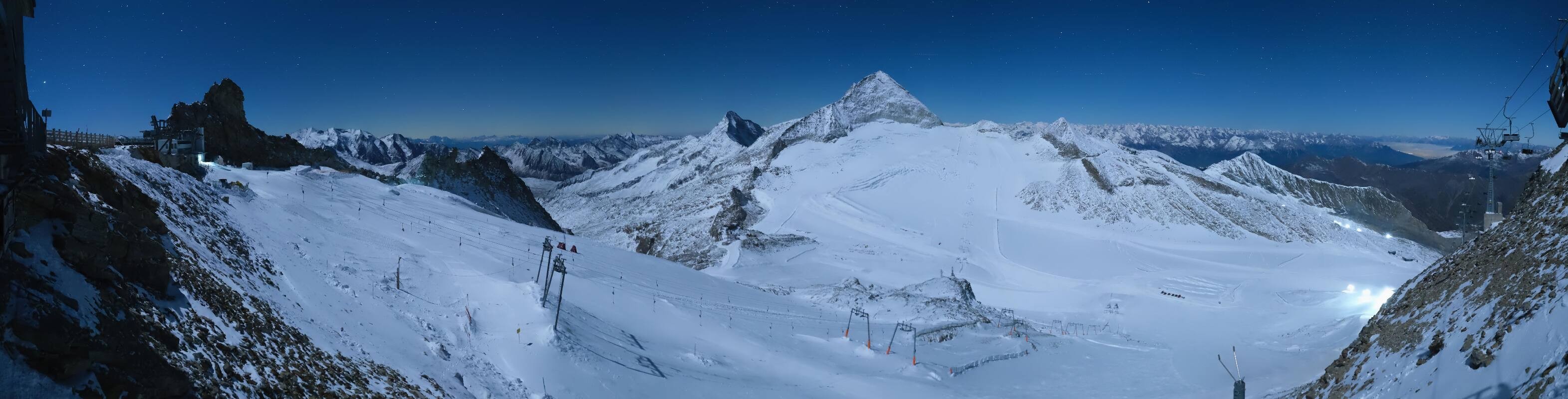 Archiv Foto Webcam Hintertuxer Gletscher - Ausblick Gefrorene Wand