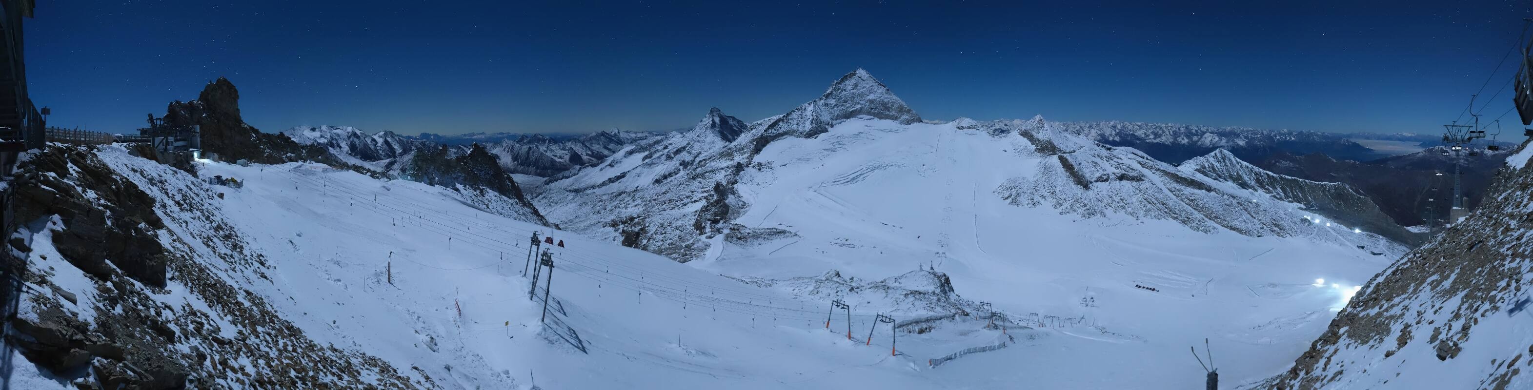Archiv Foto Webcam Hintertuxer Gletscher - Ausblick Gefrorene Wand