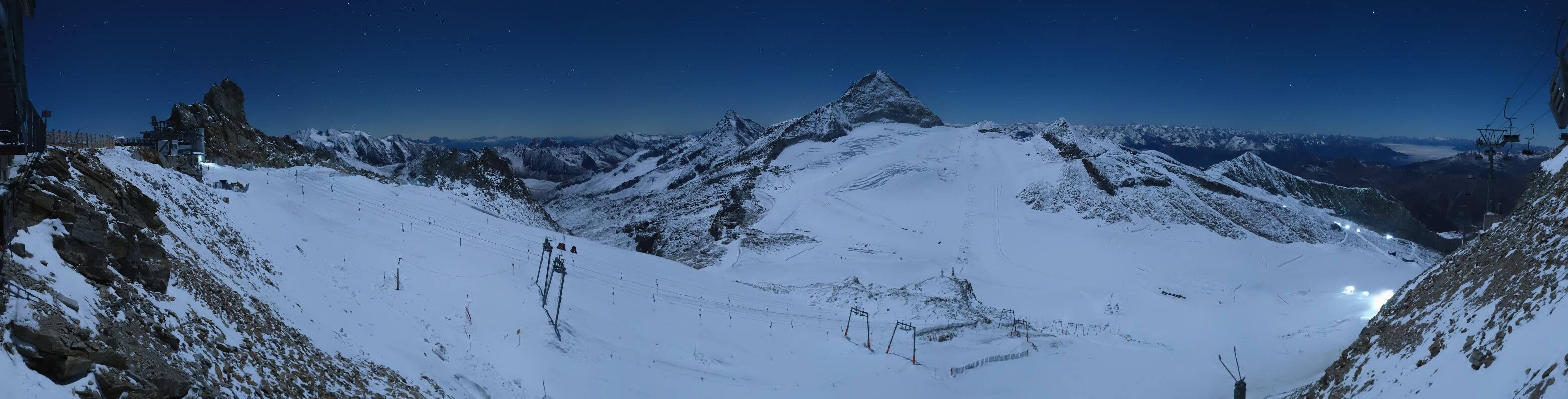 Archiv Foto Webcam Hintertuxer Gletscher - Ausblick Gefrorene Wand