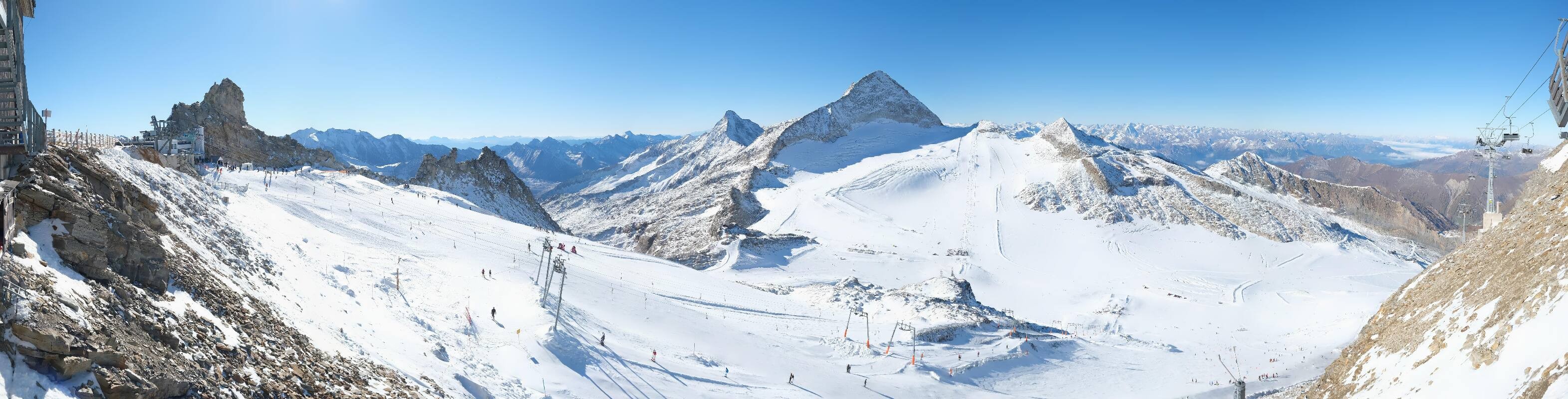 Archiv Foto Webcam Hintertuxer Gletscher - Ausblick Gefrorene Wand